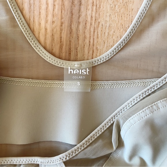 Heist Sheer Bralette and Sheer Brief Set in Sage - Picture 3 of 10